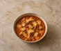 Lasagnekeittoa, naudanjauhelihaa ja pastapaloja kullanruskean mascarpone-parmesaanipinnan alla